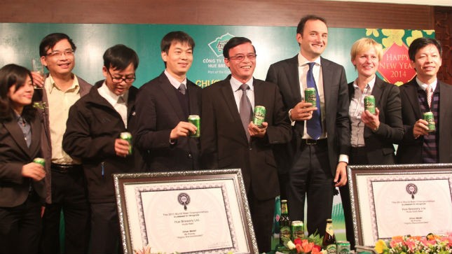 Bia Huda đạt Á quân World Beer Championship năm 2013