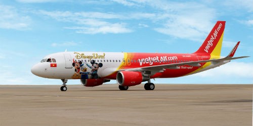 Vietjet đã đưa chú chuột Mickey từ Disney tới Việt Nam