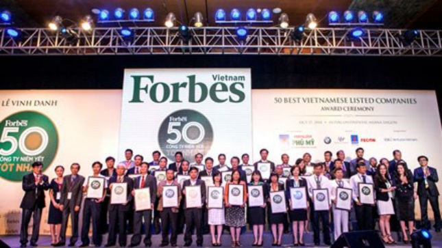 Vinamilk được Forbes vinh danh