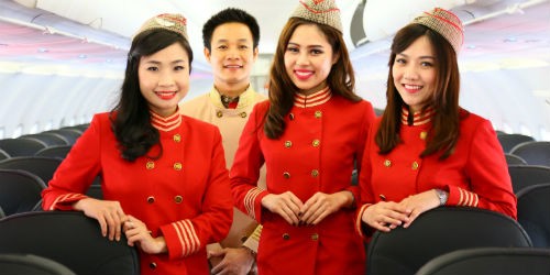 Cơ hội trở thành tiếp viên hàng không Vietjet