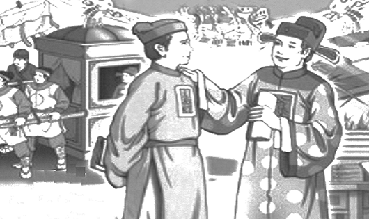Đua tranh tài học (Tranh minh họa)