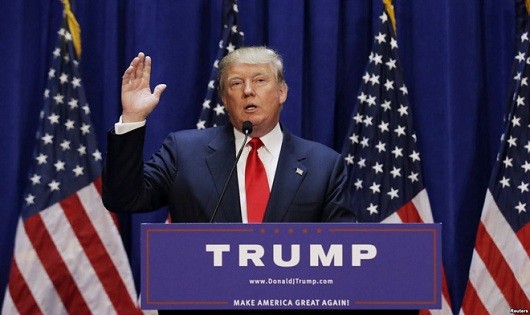 Ứng viên Tổng thống Mỹ Donald Trump.