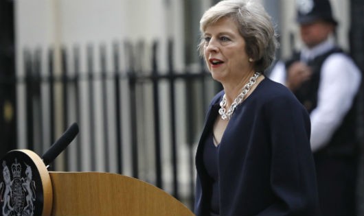 Tân thủ tướng Anh Theresa May.