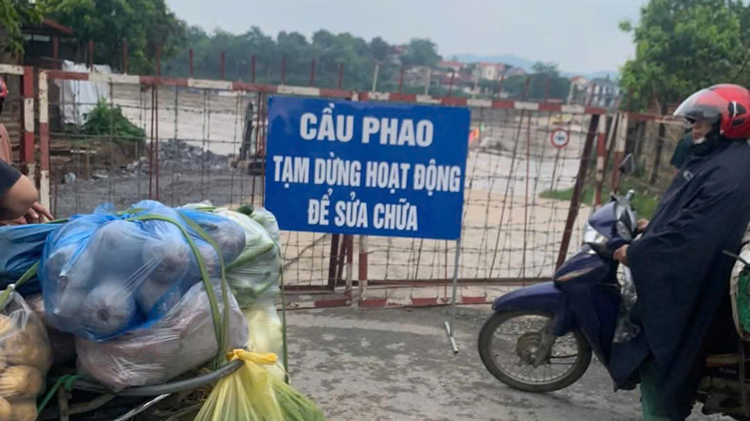 Việc cắt cầu được thực hiện vào lúc 5h ngày 25/5/2025.