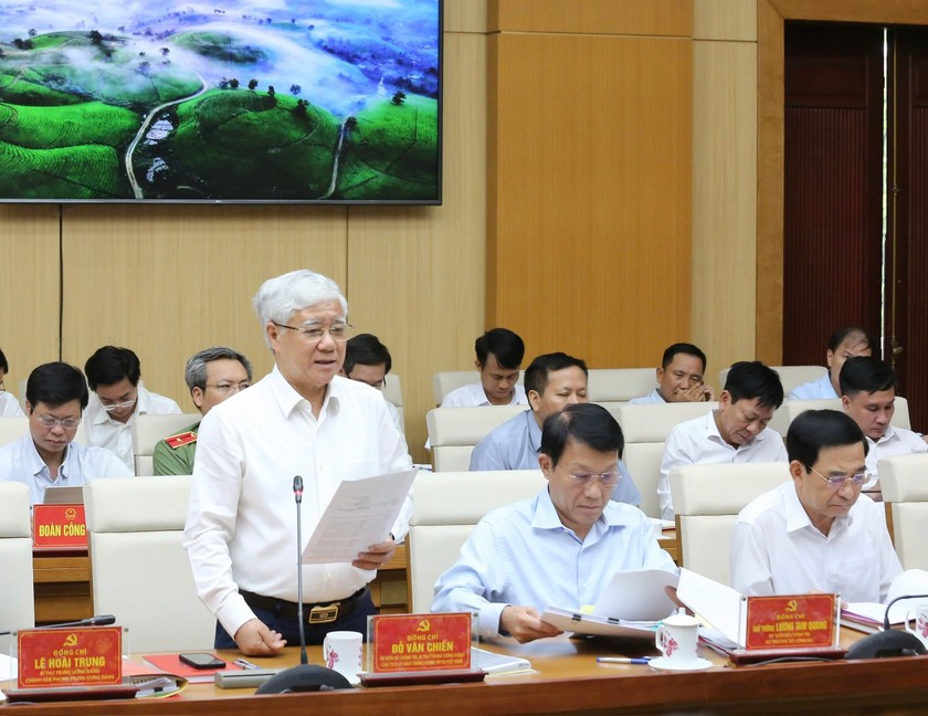 Tổng Bí thư Tô Lâm làm việc với Ban Thường vụ Tỉnh ủy Phú Thọ, Vĩnh Phúc, Hòa Bình ảnh 3
