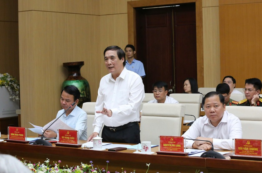 Tổng Bí thư Tô Lâm làm việc với Ban Thường vụ Tỉnh ủy Phú Thọ, Vĩnh Phúc, Hòa Bình ảnh 2