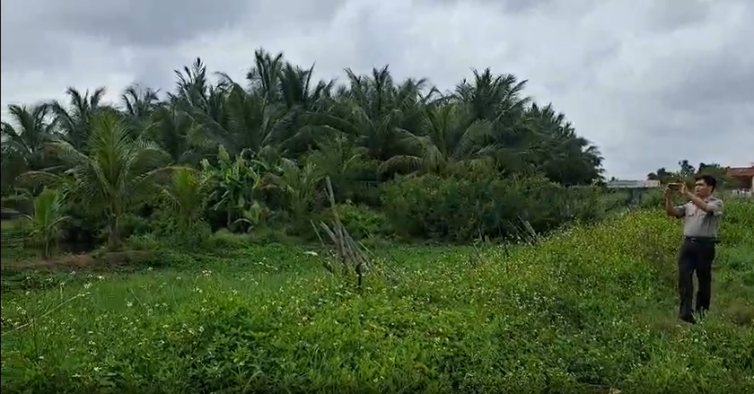 Lực lượng Thi hành án khảo sát khu vực cưỡng chế