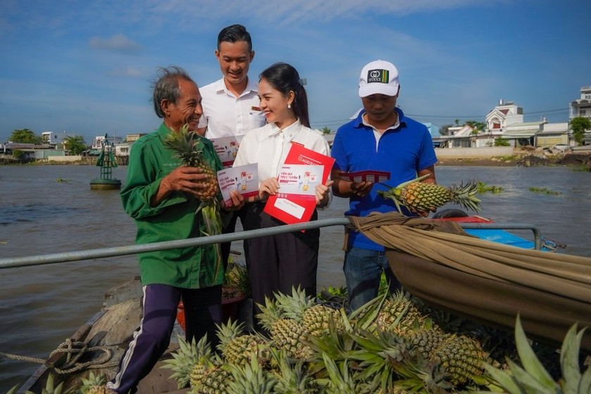 Agribank luôn đồng hành, giúp sức cho người nông dân trên mọi miền đất nước 