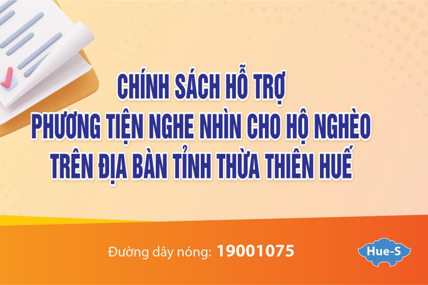 Đây là một trong những chính sách đặc thù của tỉnh Thừa Thiên Huế.