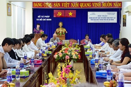 Nhiều hiệu quá tích cực trong 5 năm thí điểm mô hình Thừa phát lại tại TPHCM