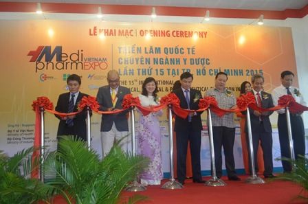 TPHCM: Khai mạc Triển lãm Quốc tế chuyên ngành Y Dược 2015