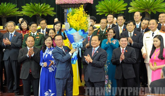 Công bố danh sách Ban Thường vụ Thành ủy TP. Hồ Chí Minh khoá X 