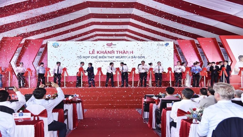 Cắt băng khánh thành Tổ hợp Chế biến MEATDei Sài Gòn