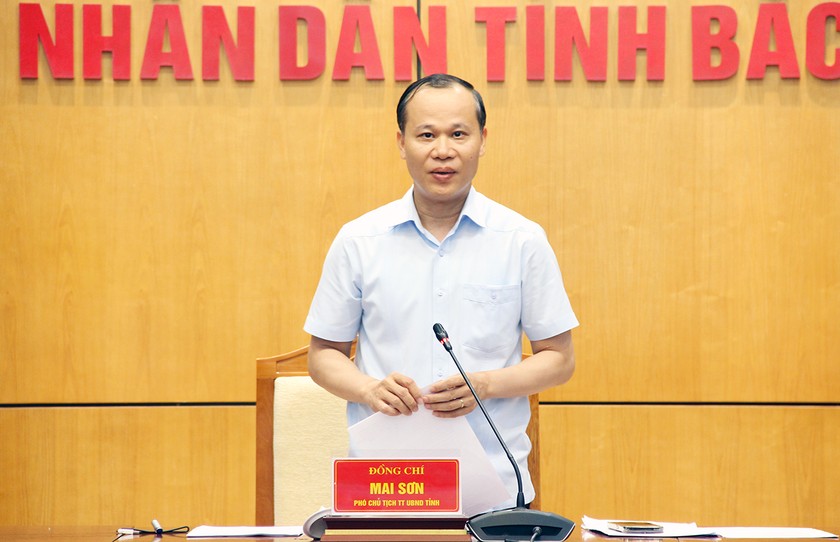Ông Mai Sơn - Phó Chủ tịch Thường trực UBND tỉnh Bắc Giang.