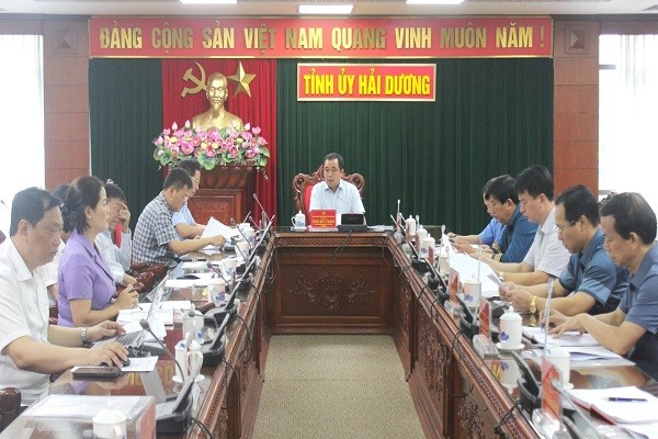 Ngày 29/5/2024, Ban Chỉ đạo phòng chống tham nhũng, tiêu cực tỉnh Hải Dương họp phiên thường kỳ