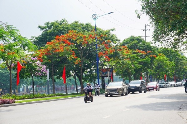 Tỷ lệ cây xanh đô thị của TP Hải Dương hiện đã vượt tiêu chí đô thị loại I