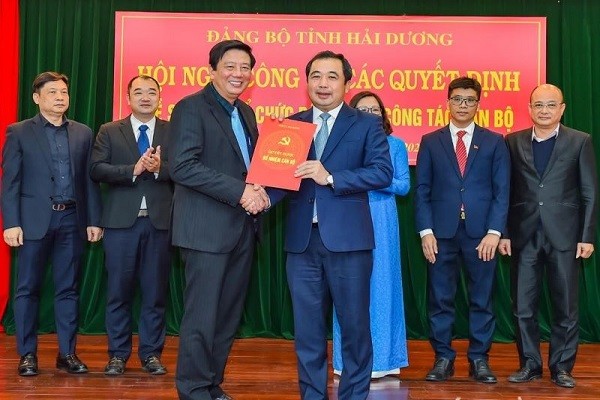 Ông Nguyễn Quang Phúc được Ban Thường vụ Tỉnh ủy Hải Dương bổ nhiệm giữ chức Trưởng Ban Tuyên giáo và Dân vận Tỉnh ủy.