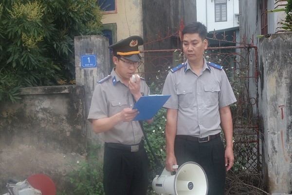 Các cơ quan THADS tỉnh Hải Dương tổ chức cưỡng chế thành công 48 trường hợp trong 6 tháng đầu năm 2025
