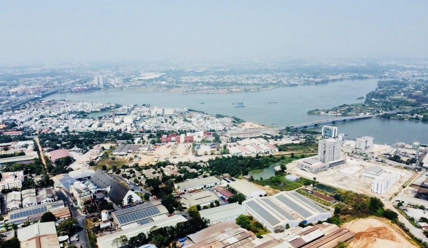 Một góc Khu công nghiệp Biên Hòa 1