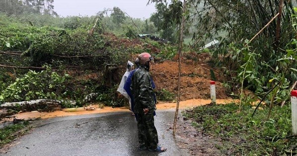 Sạt lở núi Quảng Nam, một phụ nữ thiệt mạng