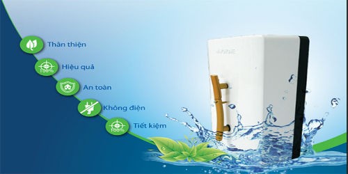 Máy lọc nước NaNo Home  giữ lại được những khoáng chất cần thiết có lợi cho sức khỏe con người 