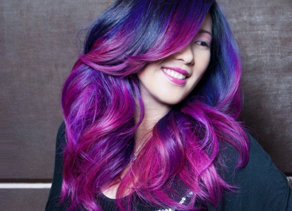 Kết quả hình ảnh cho nhuộm tóc màu ombre