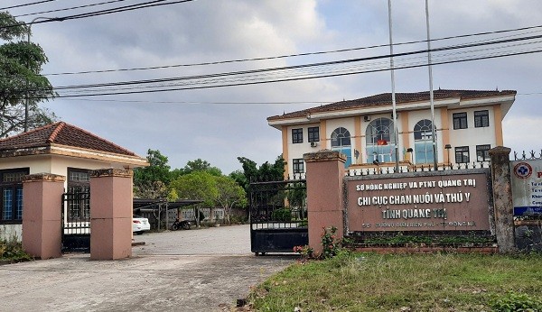 Trụ sở Chi cục chăn nuôi và Thú y tỉnh Quảng Trị