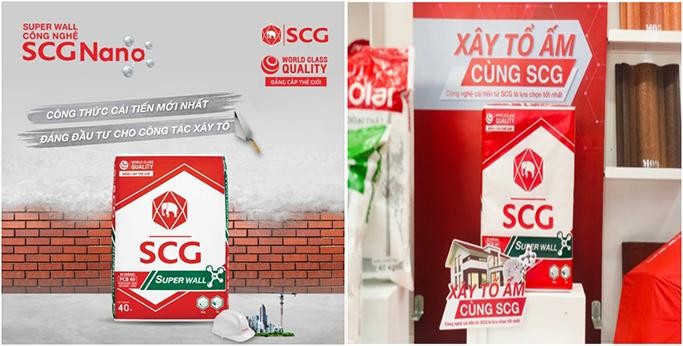 Sản phẩm vừa được Công ty TNHH Vật liệu xây dựng - Xi măng SCG cho ra mắt.