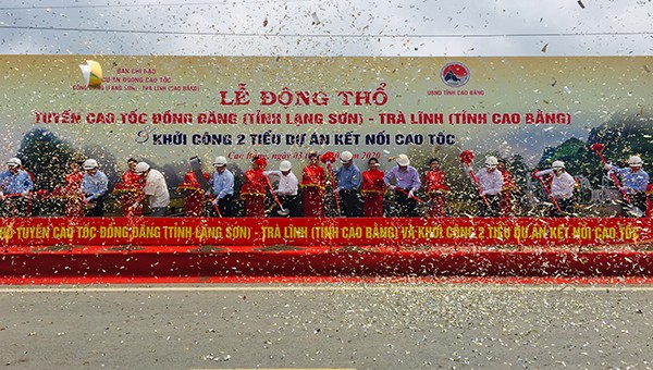 Lễ khởi công dự án Đồng Đăng - Trà Lĩnh