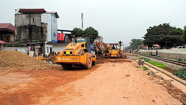 Vĩnh Phúc chú trọng công tác GPMB, tạo quỹ đất sạch để thu hút các nhà đầu tư.