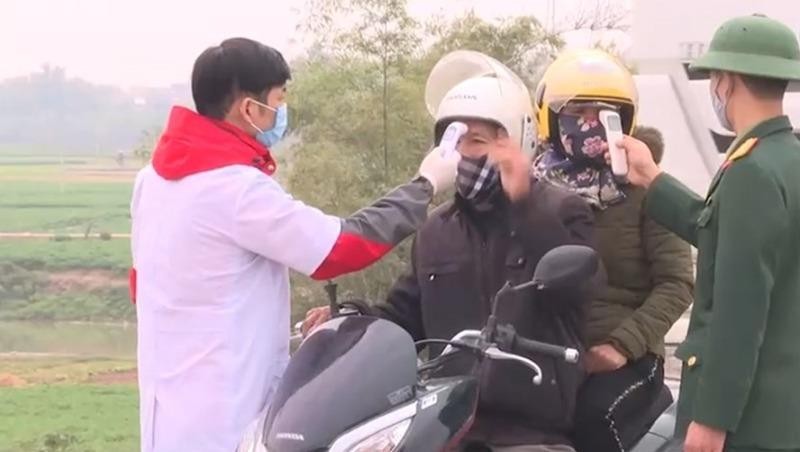 Các đơn vị phối hợp thực hiện kiểm tra y tế nghiêm ngặt.