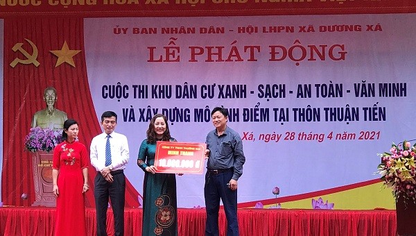 Phát động cuộc thi Khu dân cư Xanh - Sạch - An toàn - Văn minh