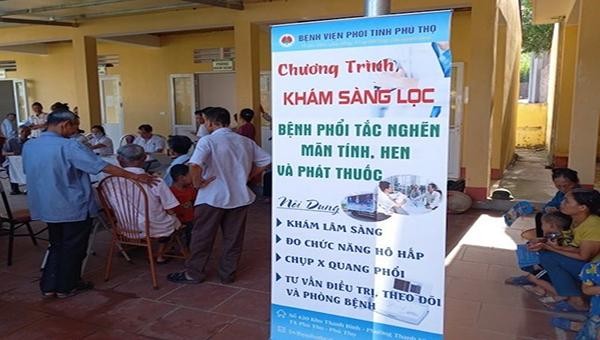 Bệnh viện tăng cường tiếp cận dịch vụ y tế cho người dân và thường xuyên tổ chức các đợt khám sàng lọc tại cộng đồng