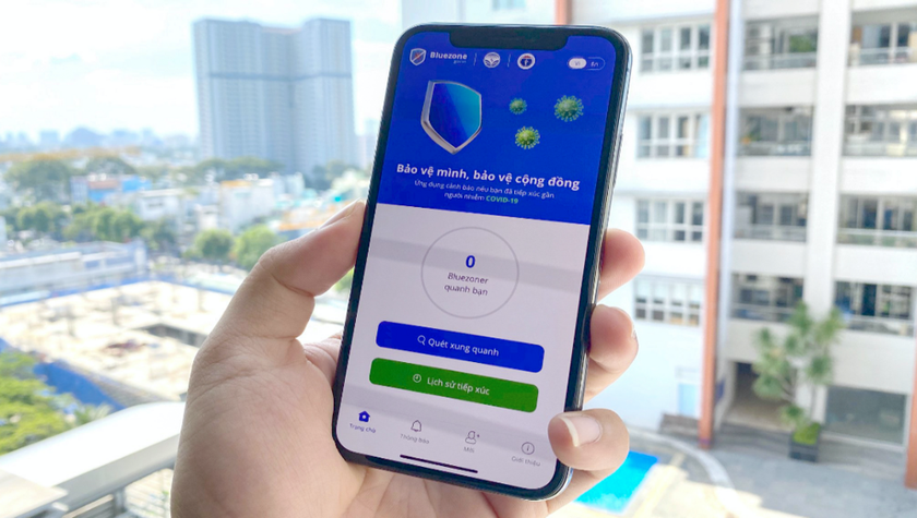 Số lượt tải ứng dụng Bluezone đã vượt mốc 20 triệu lượt.
