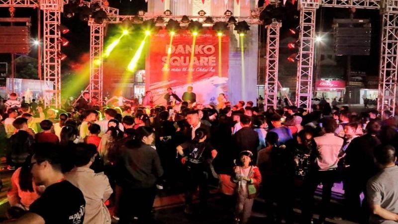 Không gian Danko Square – Lễ hội phong cách Châu Âu lần đầu tiên có mặt tại Thái Nguyên.