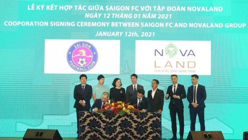 Sự chung tay, góp sức từ tập đoàn Novaland sẽ góp phần tạo điều kiện tăng cường hơn nữa cả về quy mô lẫn chất lượng của đội tuyển Sài Gòn FC.