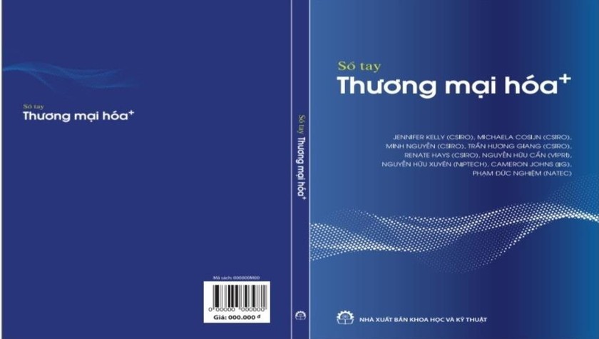 Bìa cuốn Sổ tay Thương mại hóa.