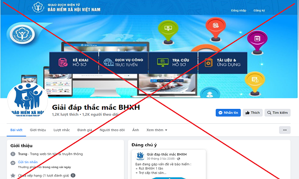 BHXH Việt Nam khuyến cáo, người lao động, người dân không nên tìm hiểu thông tin tại các Fanpage, các diễn đàn,… không chính thống, tránh bị kẻ gian lợi dụng, lừa đảo.