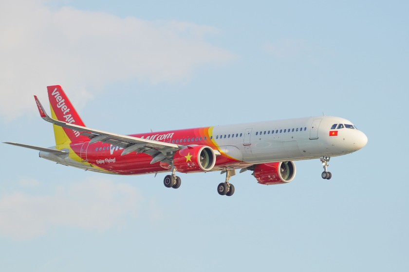 Hãng hàng không Vietjet chính thức khai trương đường bay thẳng TP Hồ Chí Minh - Tokyo (sân bay Haneda).