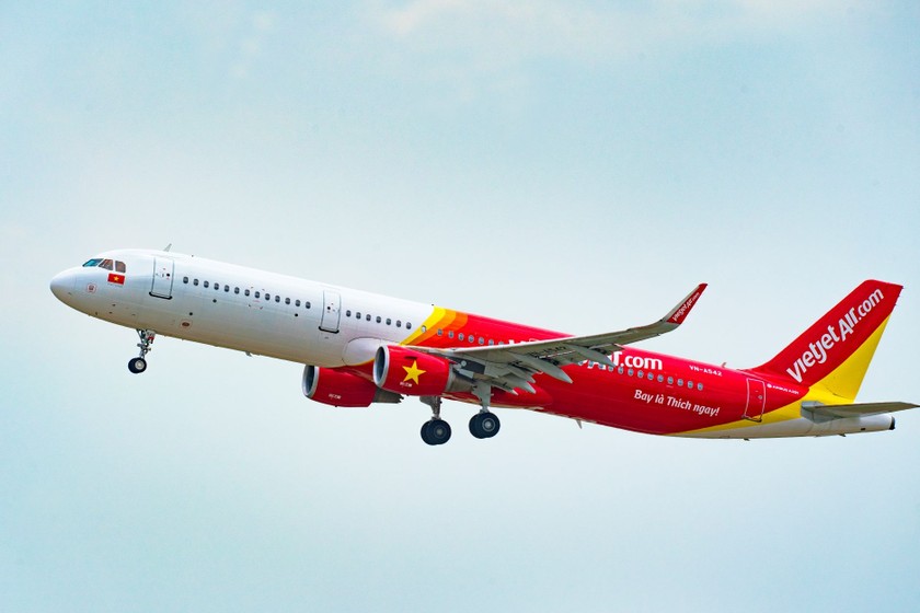 Vietjet mở thêm 5 đường bay quốc tế mới, khởi hành từ ngày 21/11. (Ảnh: Vietjet)