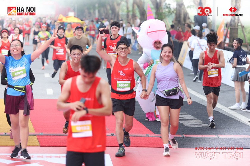 Giải Marathon Quốc tế Hà Nội Techcombank khởi động mùa thứ 3 chào mừng 70 năm giải phóng Thủ đô