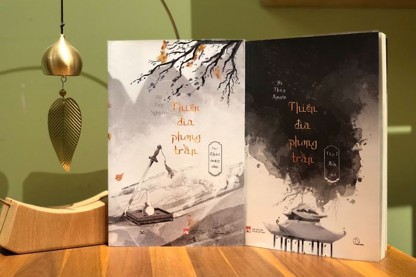 Bộ tiểu thuyết “Thiên địa phong trần” của Hà Thủy Nguyên. (Nguồn: Book Hunter & NXB Phụ Nữ Việt Nam, 2022).