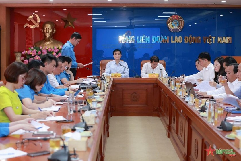 Quang cảnh buổi làm việc. (Ảnh: qdnd.vn)