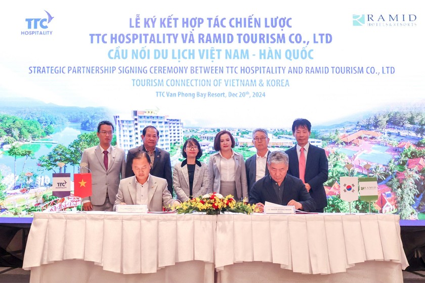 Hợp tác giữa TTC Hospitality và Ramid Hotels & Resorts mở ra cơ hội phát triển du lịch hai bên và làm cầu nối thúc đẩy du lịch Việt Nam - Hàn Quốc.