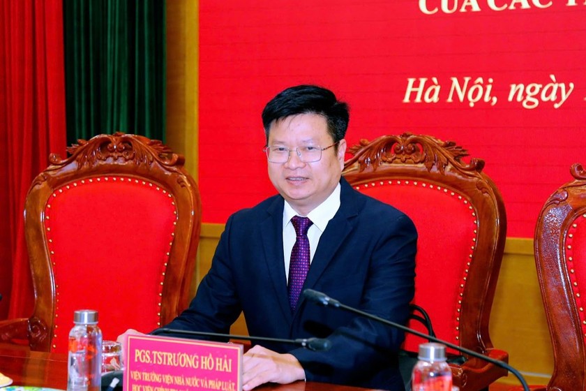 PGS.TS Trương Hồ Hải. (Ảnh: NVCC)