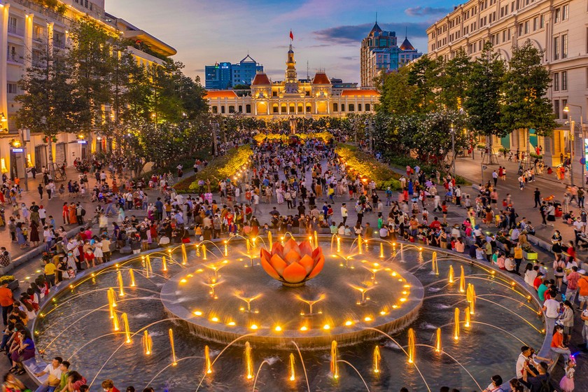 TP Hồ Chí Minh sẽ được phát triển thành Trung tâm tài chính quốc tế. (Ảnh minh họa: TTXVN).