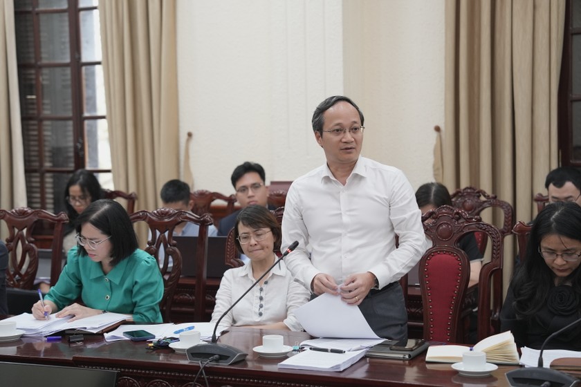 Vụ trưởng Vụ Pháp chế (Ngân hàng Nhà nước) Tạ Quang Đôn.