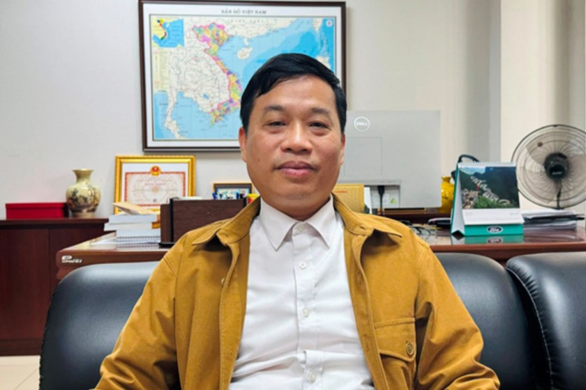 Ông Lê Văn Bình - Phó Cục trưởng Cục Quản lý đất đai (Bộ Nông nghiệp và Môi trường). (Ảnh: Gia Hồng)