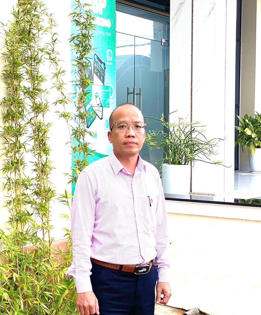 Giám đốc NHCSXH huyện Chư Sê - ông Nguyễn Đình Lý.