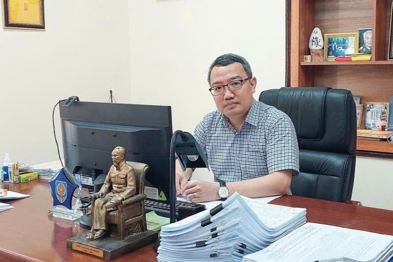 Ông Hồ Quang Huy - Cục trưởng Cục Kiểm tra văn bản và Quản lý xử lý vi phạm hành chính (Bộ Tư pháp).